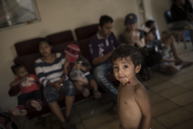 Central American asylum seeking caravan reaches US border