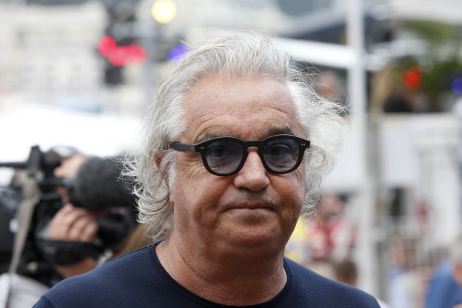 Former F1 team executive Briatore in hospital with virus