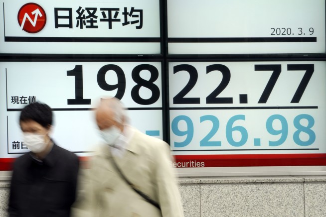 Stocks, oil plunge over global fight for crude production