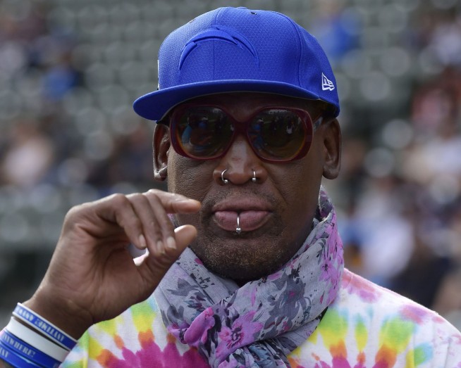 Dennis Rodman accused of stealing from yoga studio