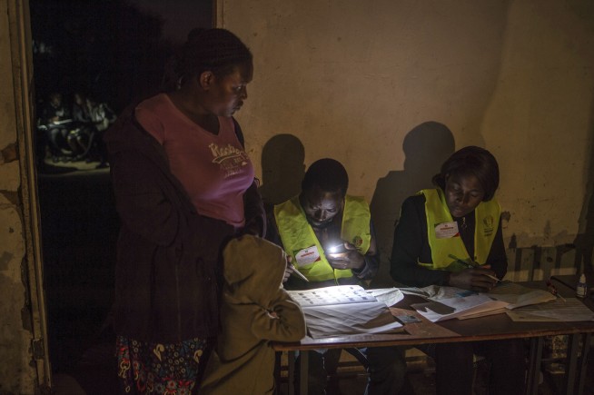 The Latest: Counting underway in Zimbabwe's historic vote