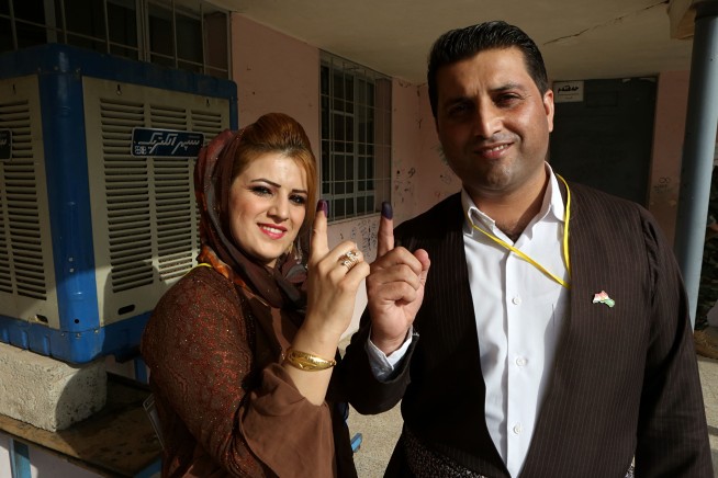 Iraqi Kurds vote in referendum on independence from Baghdad