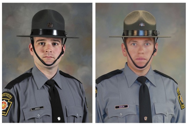 2 Pennsylvania troopers, man killed; police open DUI probe