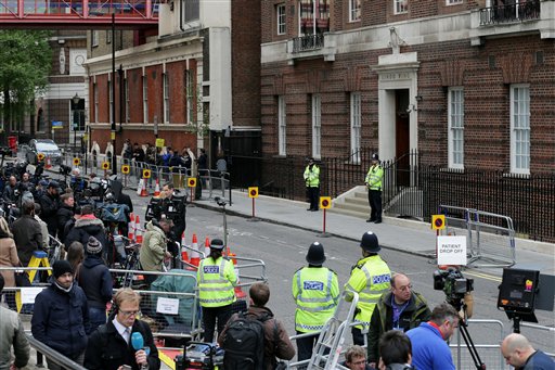 Palace says Duchess of Cambridge in hospital for birth