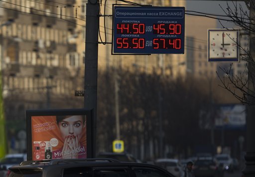 In shift, Russia lets ruble float free in markets