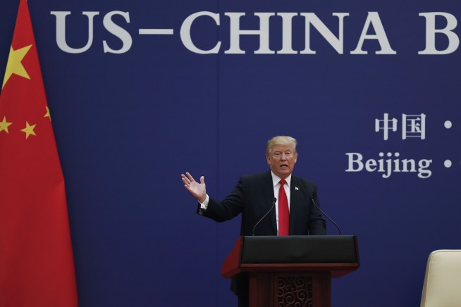 The Latest: Trump salutes 'growing friendship' with China