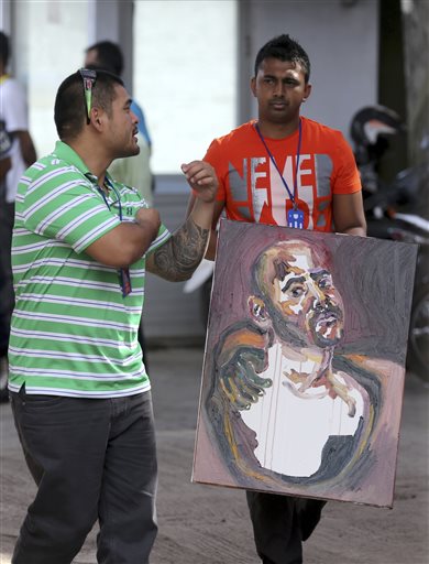 Coffins arrive at Indonesian prison as executions near