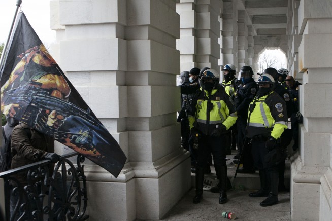 Capitol police were overrun, 'left naked' against rioters