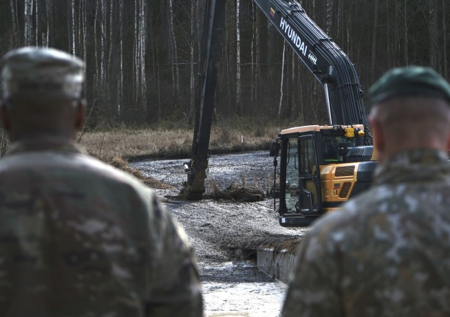In Lithuania, 3 US soldiers found dead in an armored vehicle. 1 is still missing.