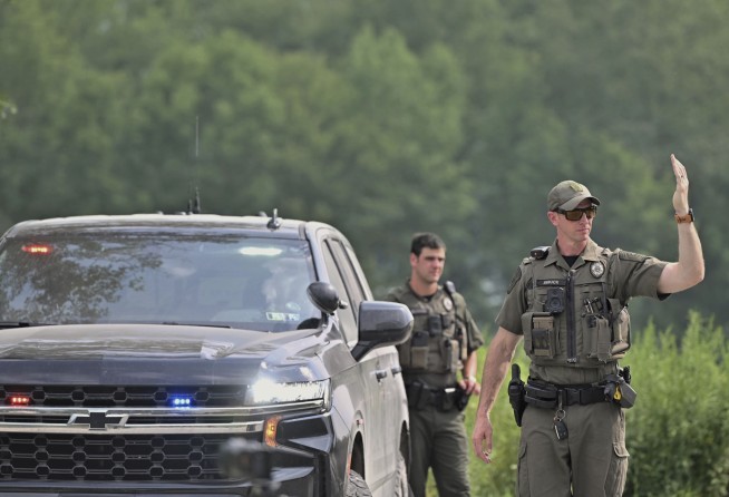 Rural Pennsylvania man kills neighbor and wounds responding troopers in gunfire ambush, police say