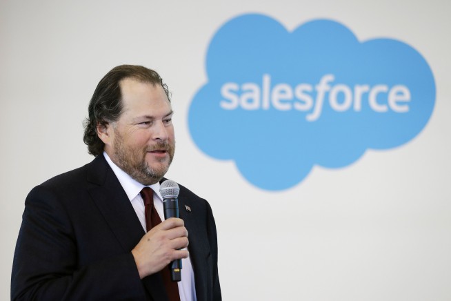 Salesforce buying work-chat service Slack for $27.7 billion