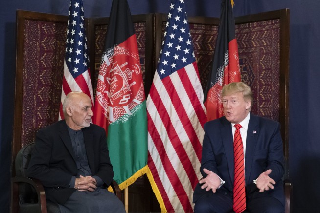 Trump in Afghanistan for surprise Thanksgiving visit