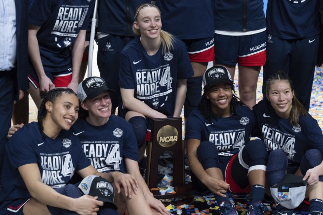 UConn's Paige Bueckers and Geno Auriemma share mutual respect heading into the Final Four
