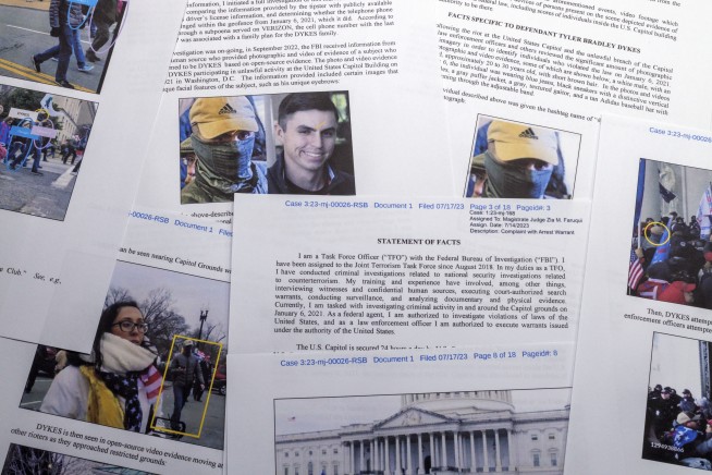 Man arrested on Capitol riot charges after prison sentence for white nationalist march in Virginia