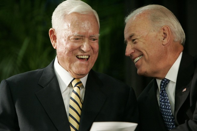 Joe Biden resumes role as one of nation's top eulogists