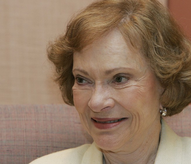 Rosalynn Carter marks 96th birthday at home with the former president, butterflies and ice cream