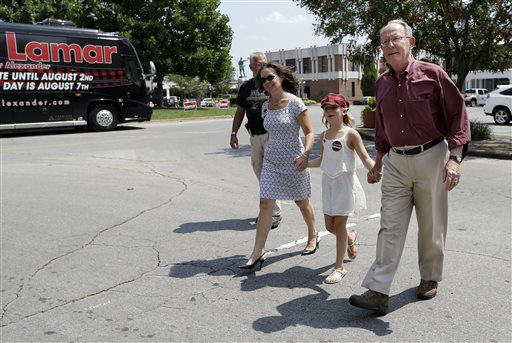 Sen. Lamar Alexander fends off tea party in Tenn.