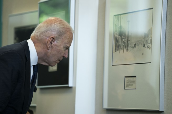 Biden marks Tulsa race massacre in emotional, graphic speech