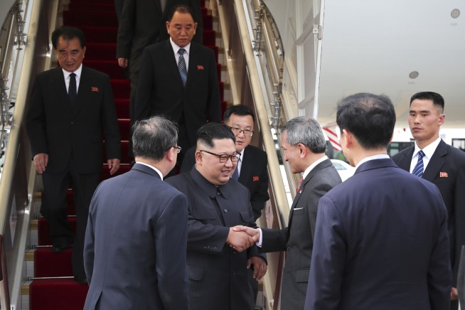 Trump, Kim arrive in Singapore ahead of high-stakes summit