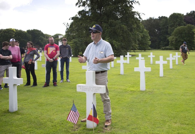 Twin brothers reunited 74 years after WWII death at Normandy