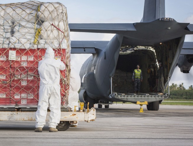 British, Australian ships deliver 'contactless' aid to Tonga