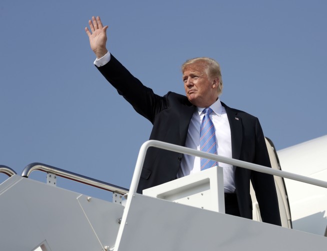 Trump says his awkwardly capitalized tweets are no mistake