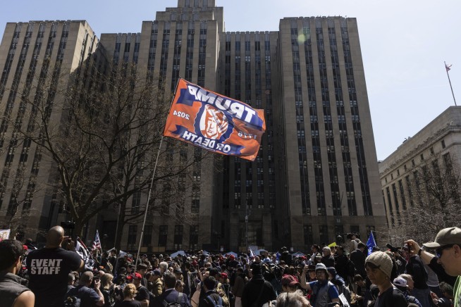 Live updates: Donald Trump arraigned on 34 felony counts