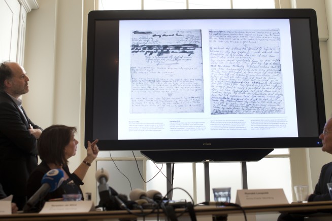 Dutch researchers uncover dirty jokes in Anne Frank's diary