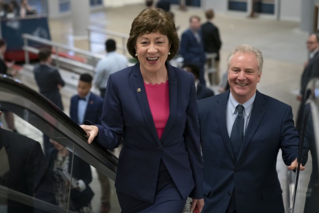 Collins casts 7,000th straight vote as reelection race looms