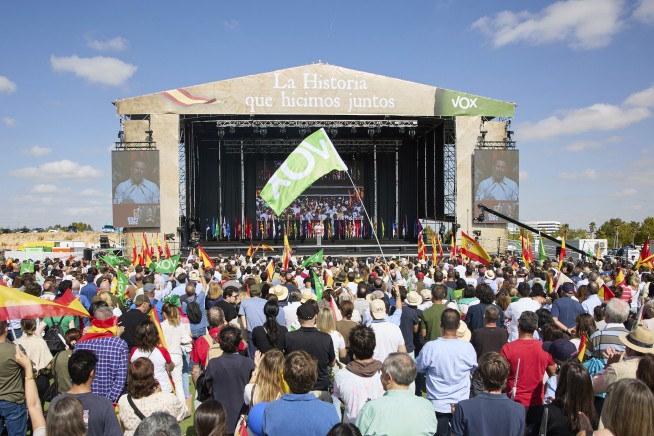Trump speaks via video at rally of global far-right in Spain