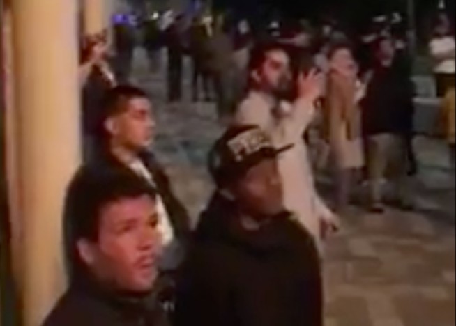 Firefighters battle massive blaze in London high-rise