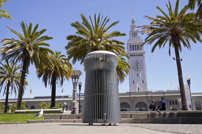 What takes years and costs $20K? A San Francisco trash can