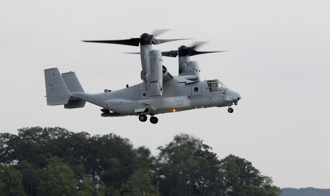Official: 4 dead, 1 unaccounted for in Marine aircraft crash