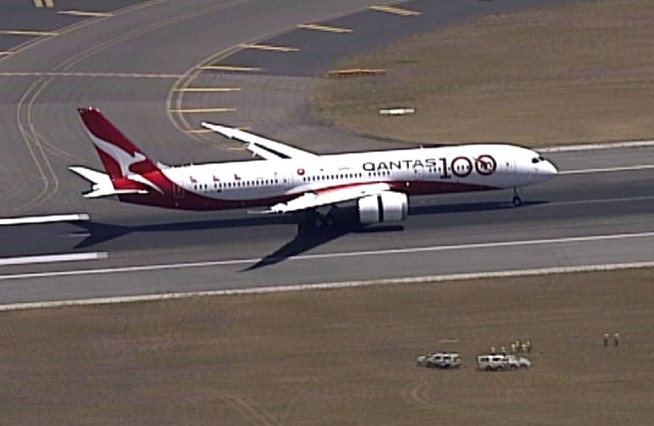 Australia’s Qantas operates 19 ½ hour London-Sydney flight