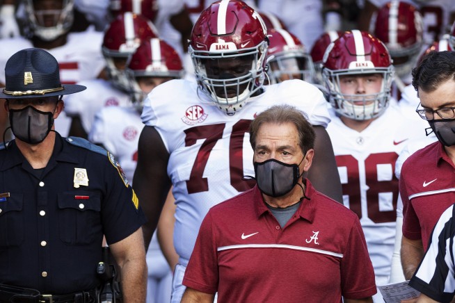 Nick Saban, Alabama AD Greg Byrne test positive for COVID-19