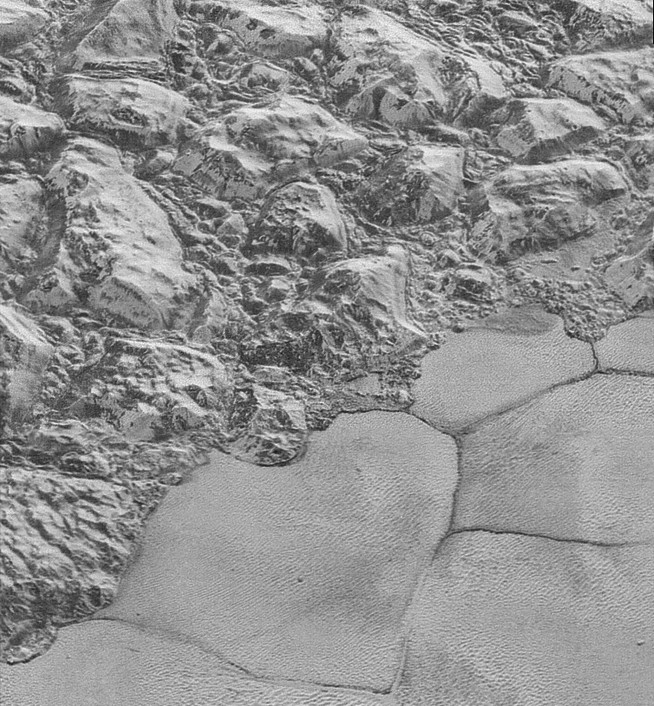 Dunes on Pluto made of tiny frozen grains of methane