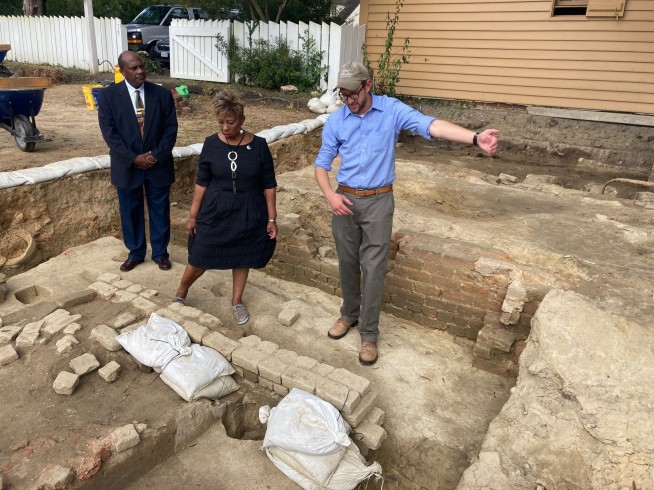 Remnants of Black church uncovered in Colonial Williamsburg