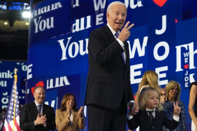 Joe Biden's exit, talk of the glass ceiling, a nod to Gaza protesters. Takeaways from DNC's Day 1
