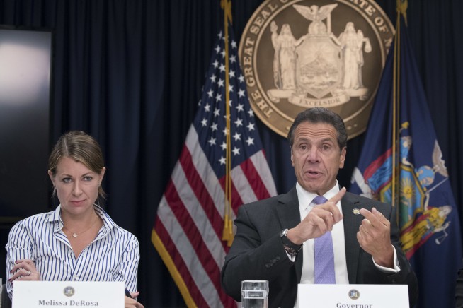 Cuomo sued by NY trooper who said he sexually harassed her