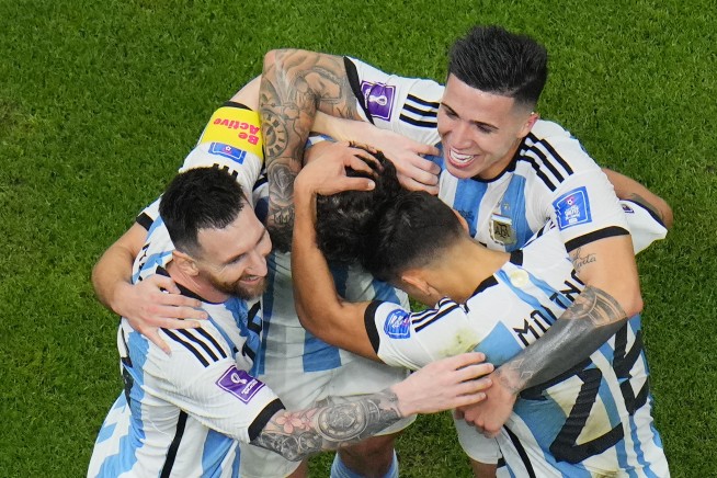 Messi, Argentina beat Croatia 3-0 to reach World Cup final