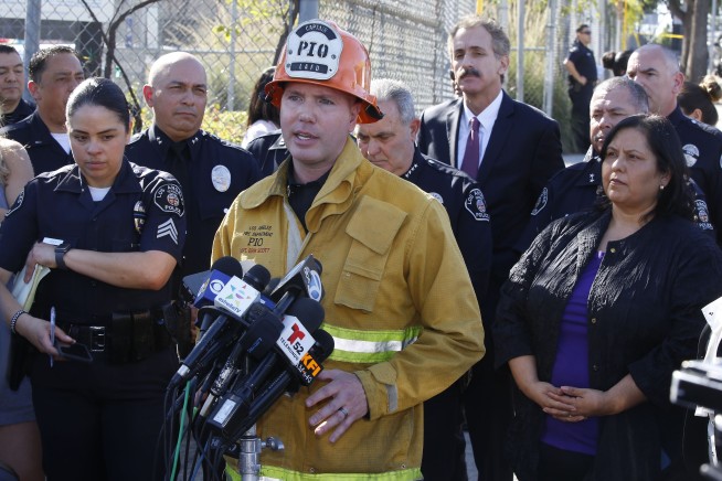 12-year-old girl booked after accidental LA school shooting