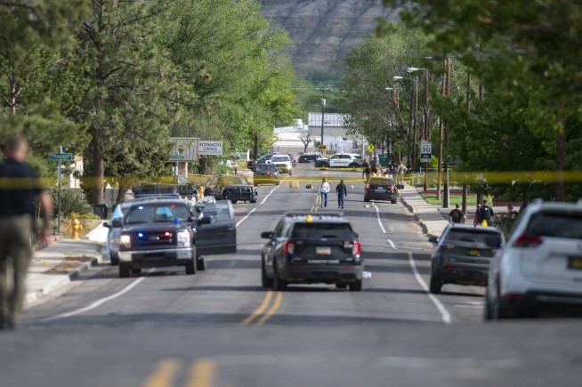 New Mexico gunman who killed 3 and injured 6 shot randomly at cars, houses, police say
