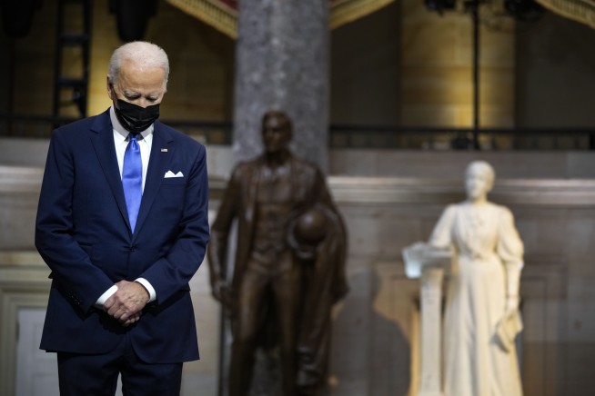 Biden marks year since attack: 'I will stand in this breach'
