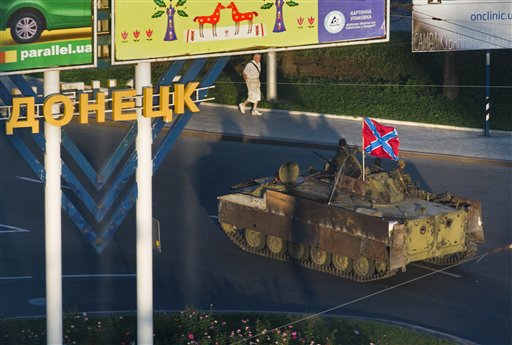 Spokesman: Plane punctured by shrapnel