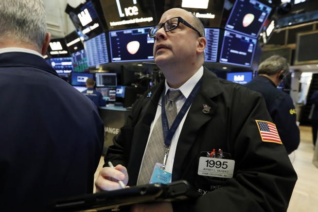 Markets Right Now: Stocks end mostly higher; Boeing falls