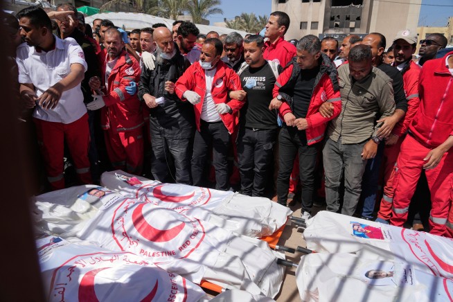 Israeli probe into the killings of 15 Palestinian medics in Gaza finds 'professional failures'