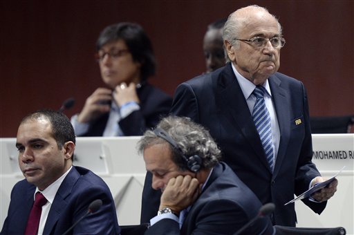 Sepp Blatter wins re-election as FIFA president