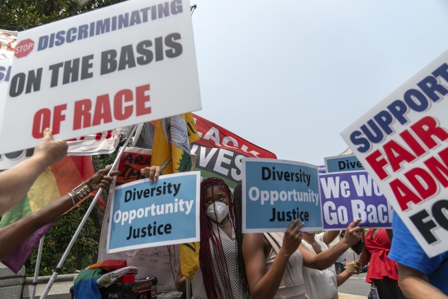 Activists spurred by affirmative action ruling challenge legacy admissions at Harvard