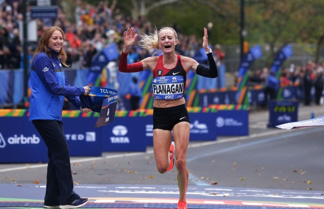 Flanagan upsets Keitany, ends US drought at NYC Marathon