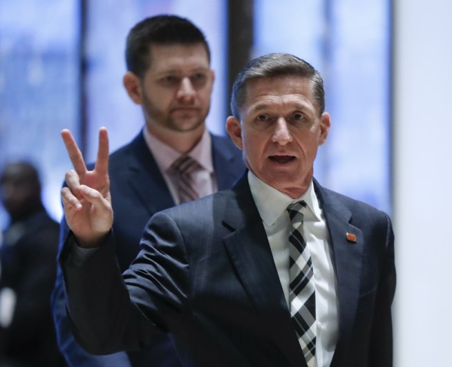 The Latest: Trump offers Flynn national security adviser job
